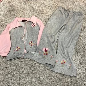 Premier matching embroidered track suit (jacket and pants)